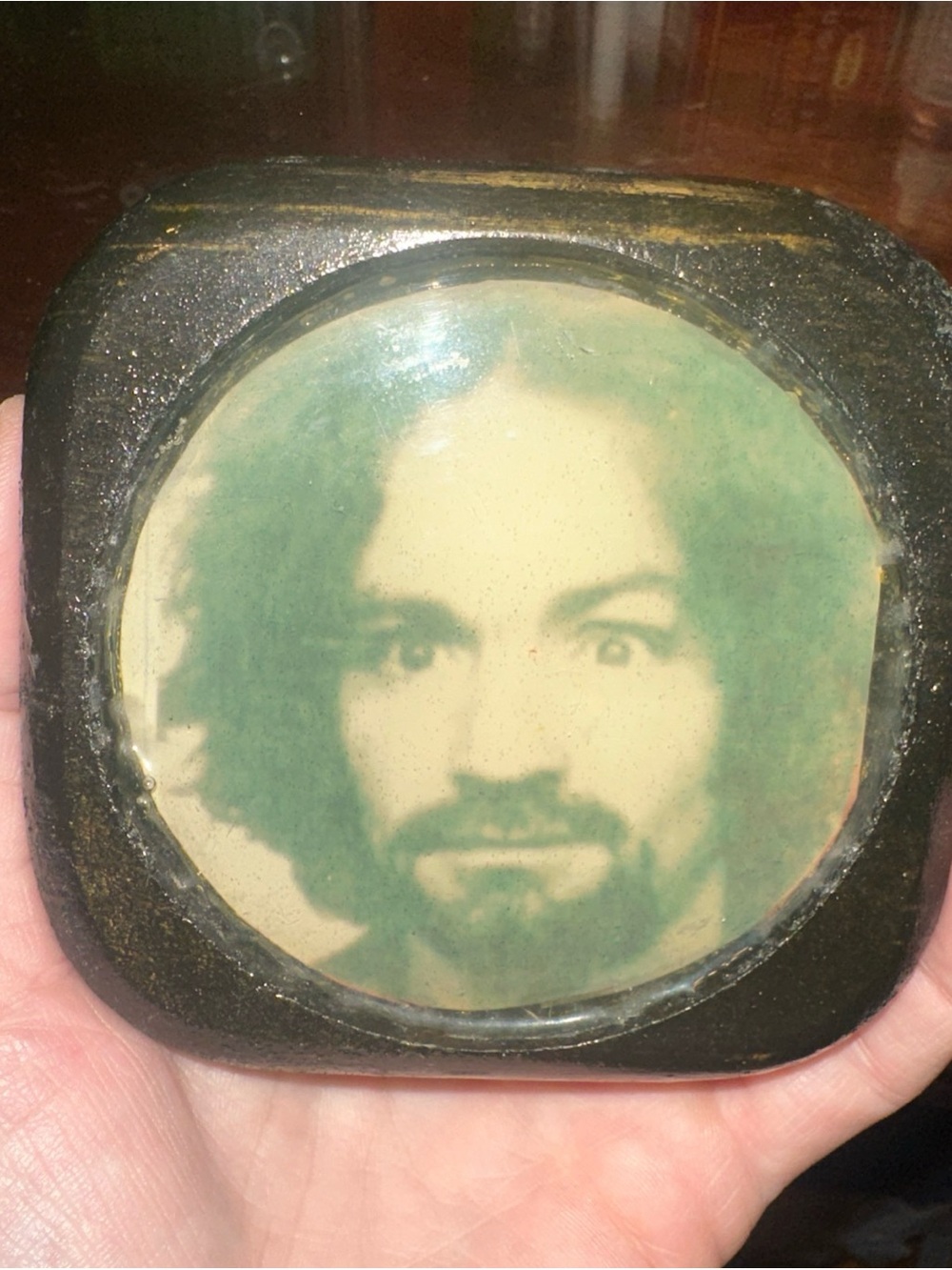 Charles Manson Cup Coaster